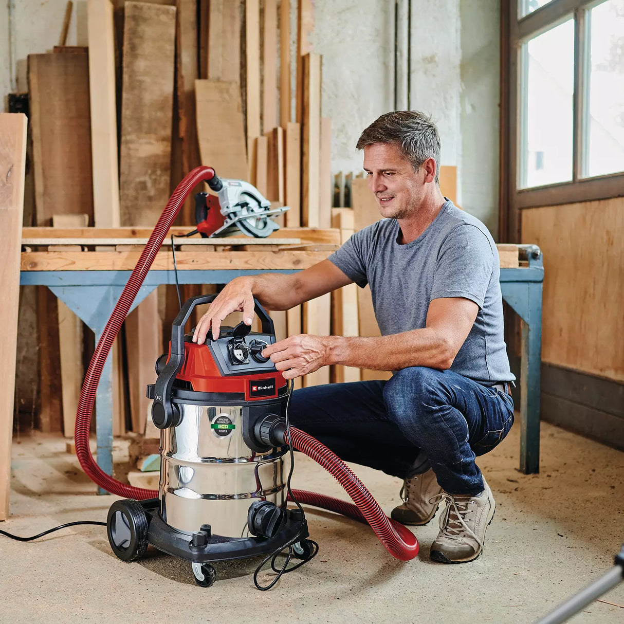 Einhell Aspiratore solidi e liquidi 1200W TE-VC 2025 SACL