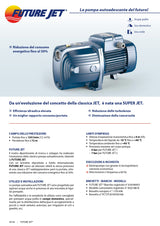 Kit Pedrollo Elettropompa FUTURE JETm 1C 0,50HP + Presflo Vario Regolatore Elettrico [BUNDLE]