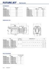 Kit Pedrollo Elettropompa FUTURE JETm 1C 0,50HP + Presflo Vario Regolatore Elettrico [BUNDLE]