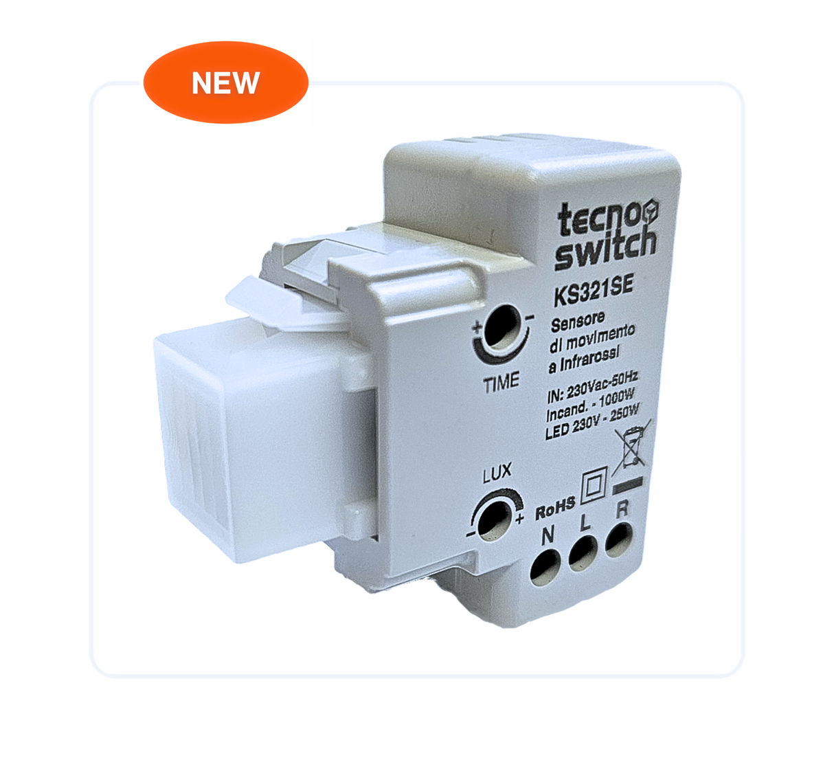 Keystone infrared motion sensor