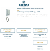 Zusätzliche Gegensprechanlage für Pluggy-Kit - SEIPG FARFISA
