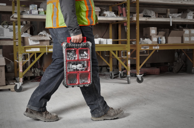 Milwaukee PACKOUT™ Organiser compatto Valigetta porta minuteria modulare IP65 - 4932464083