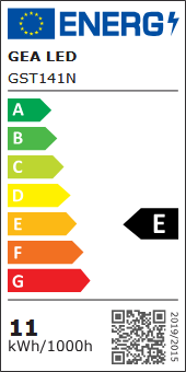 GeaLuce Strip Led 5mm rotolo da 5 metri 4000K 55W 24V IP20 - ST141N