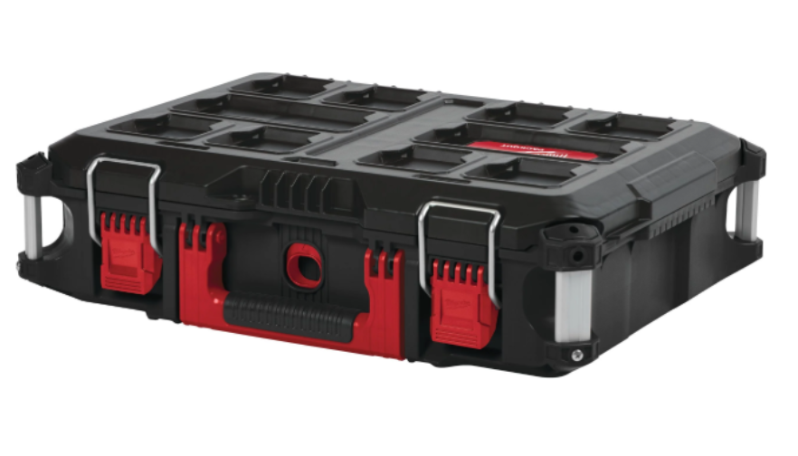 Milwaukee PACKOUT™ Cassetta Portautensili Valigetta modulare resistente con maniglia rinforzata - 4932464080