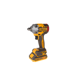 INGCO Avvitatore ad Impulsi Brushless 400 Nm | 20V con 2 batterie da 2Ah e valigetta
