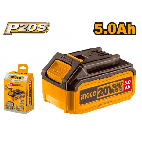 Batteria a Litio-ion 20V 5.0Ah INGCO