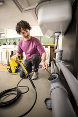 Drain cleaner set (15 m) for pressure washers