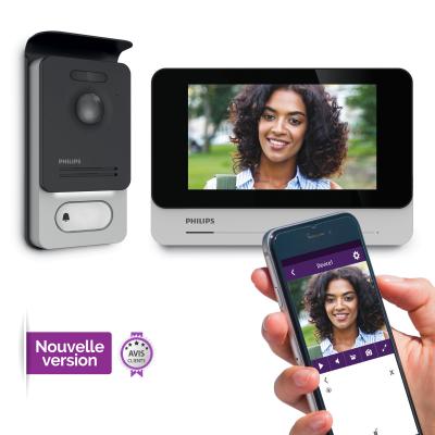 Wi-Fi-Video-Gegensprechanlage-Touchscreen-Monitor 7'' – WelcomeEye Connect 2 – Philips