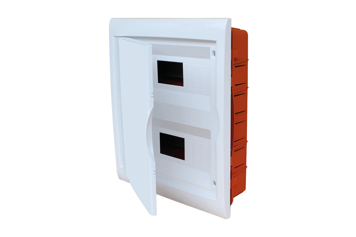 FAEG Centralino da Incasso 24 Moduli con portello bianco – FG14624