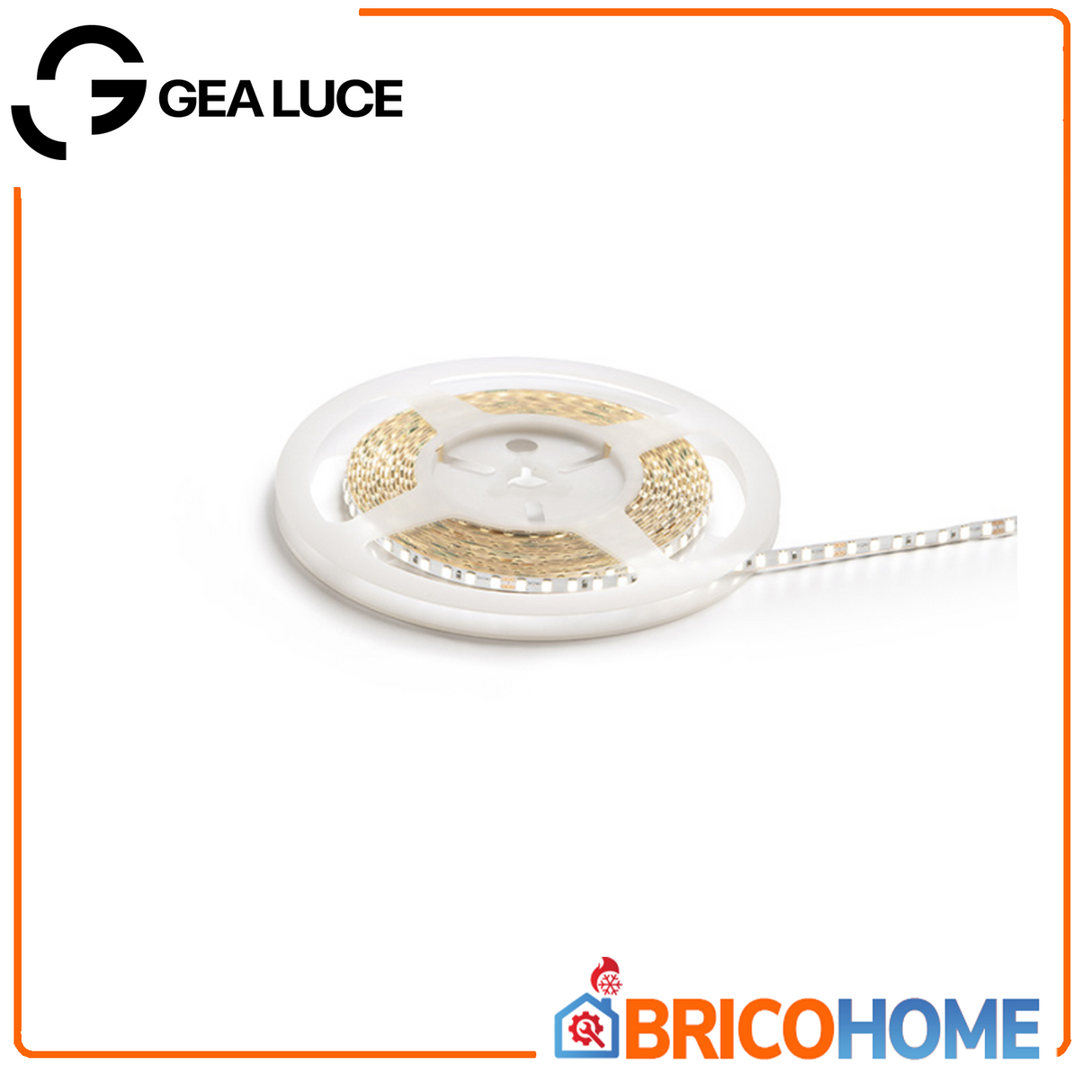 GeaLuce Strip Led 5mm rotolo da 5 metri 4000K 55W 24V IP20 - ST141N