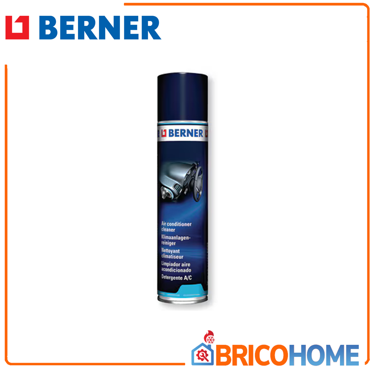 Detergente spray per condizionatori 250 ml - Berner