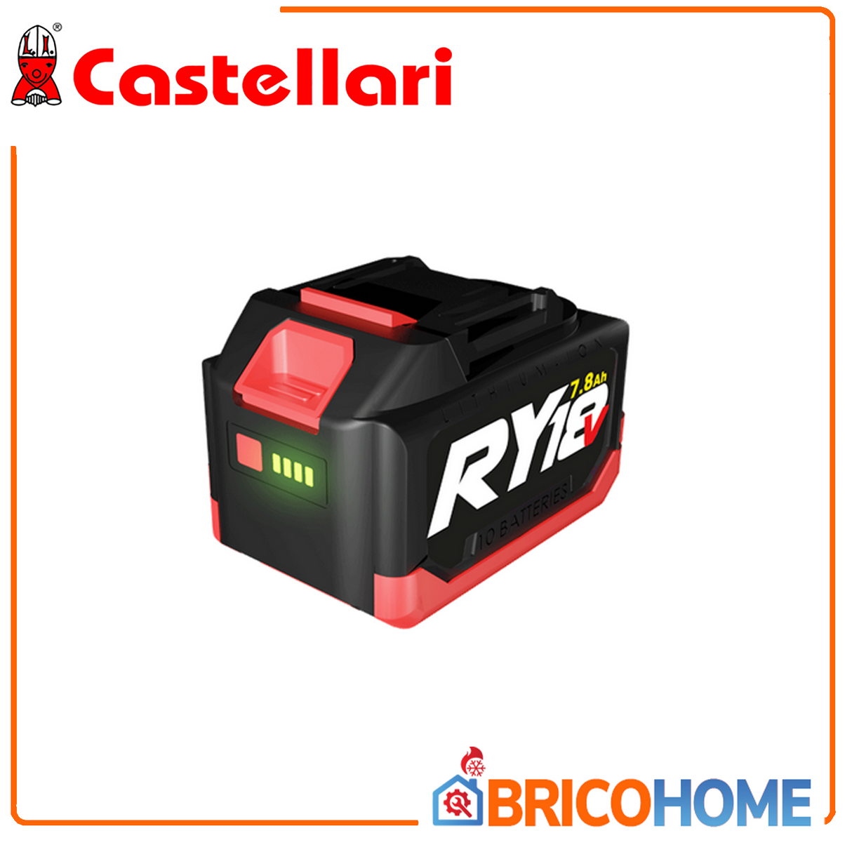 Batteria al litio da 18V e 7.8 Ah