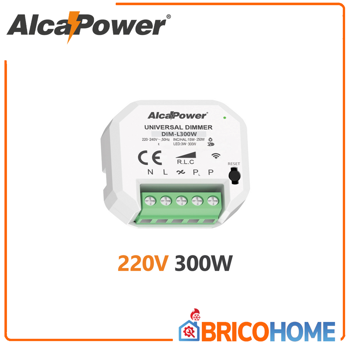 Smart Dimmer 220-240V AC 300W