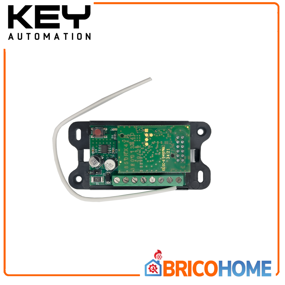 Key Automation 900RXM23K – Ricevente Universale 2 Canali 433,92 MHz codice fisso o rolling