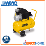 Compressore aria 24 LT 2 HP 8 BAR Pole Position B20 - ABAC