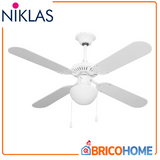 Ventilatore da soffitto con luce Niklas Fly T 105