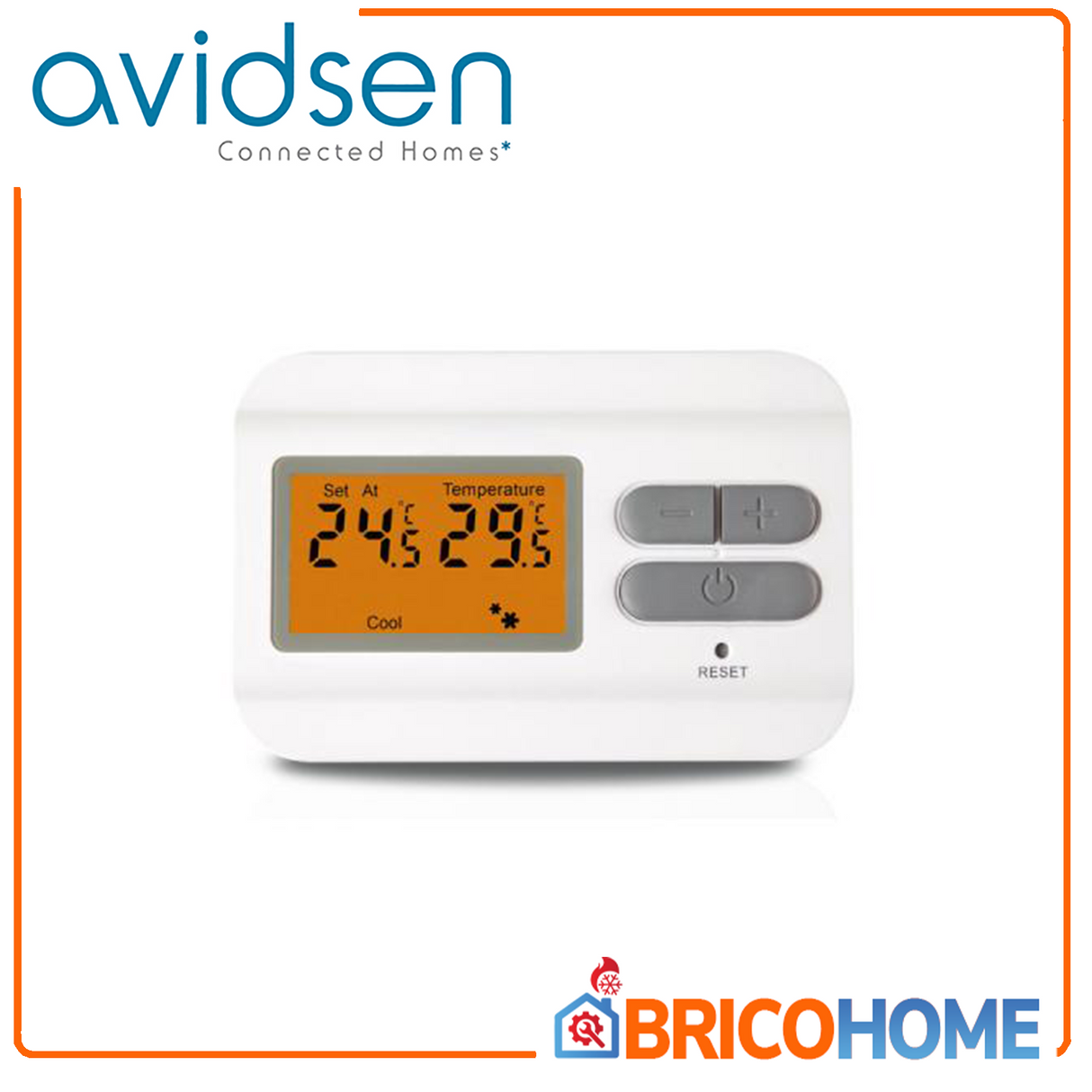 AVIDSEN digitaler Thermostat mit LCD-Display