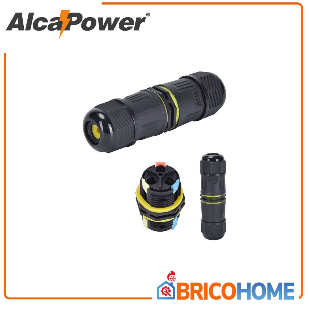 AlcaPower Connettore/Giuntacavo FAST IP68 a 2 vie 930490