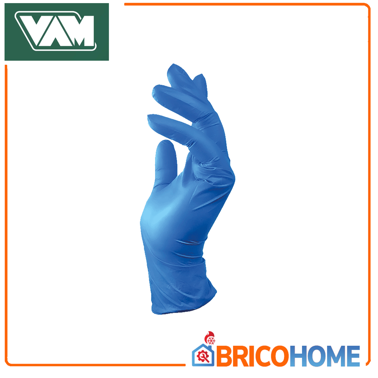 Guanti monouso in nitrile 3,5gr 100pz - VAM Starblue