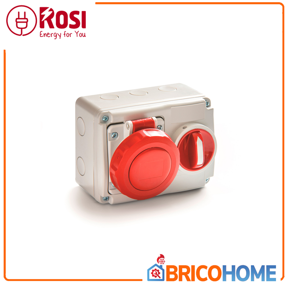 Rosi Presa interbloccata da parete 400V 16A 3P+T IP54