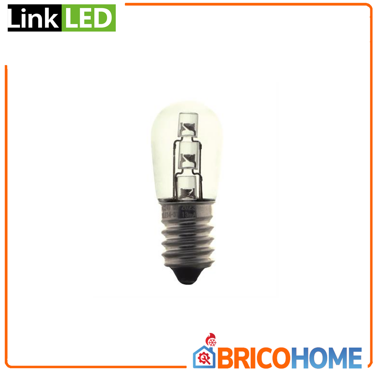 LinkLed Lampada votiva cimiteriale led E14 0,3W 1500K 12/24V