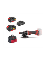 STAYER AGBX L2024 – Smerigliatrice Angolare Brushless 18V con 2 Batterie da 4Ah