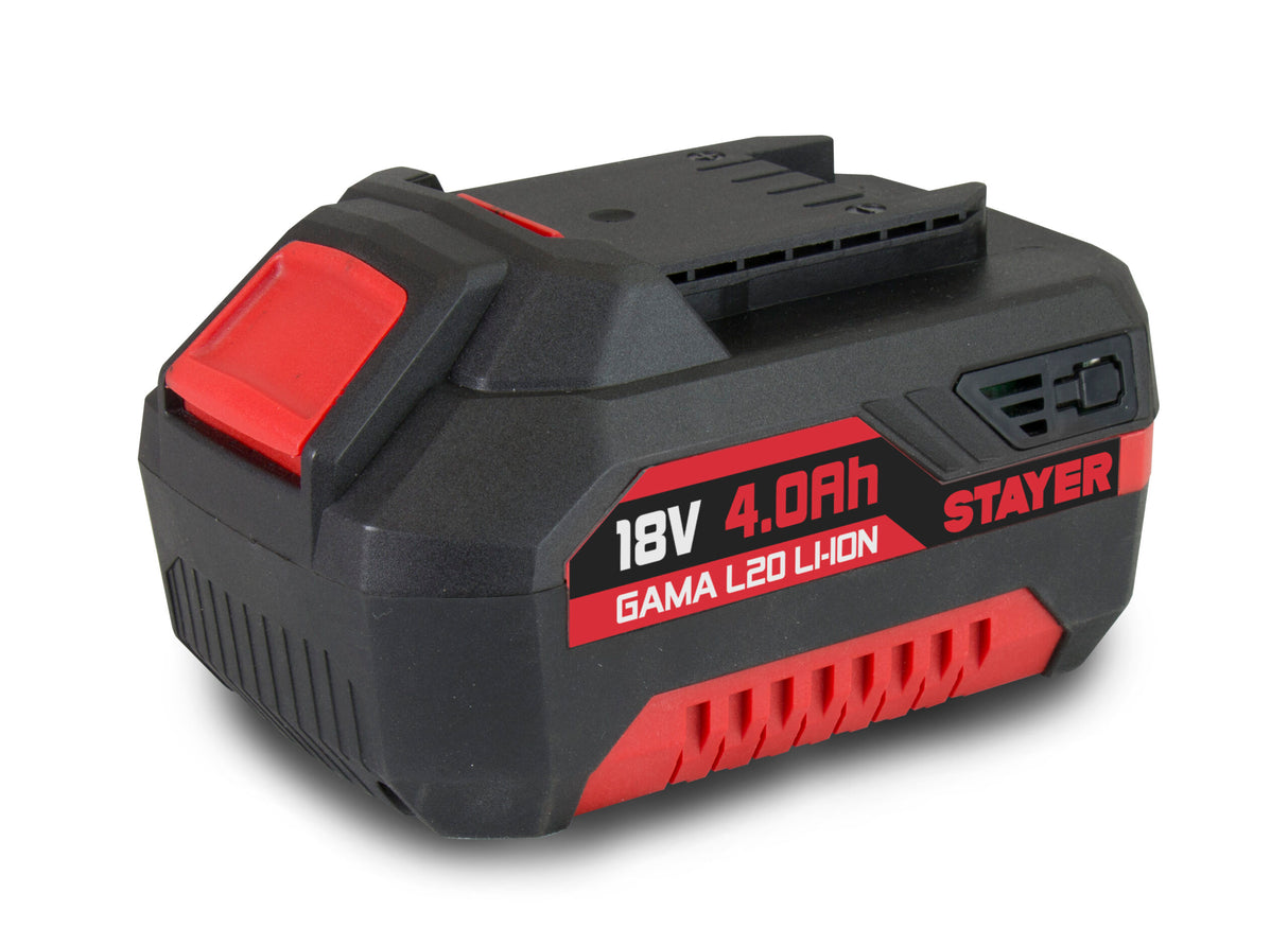 STAYER IS 230 L2024 – Avvitatore ad Impulsi Brushless 18V con 2 Batterie da 4Ah