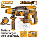 INGCO – Martello Tassellatore 20V Brushless SDS‑Plus nudo ( solo corpo ) – CRHLI20268