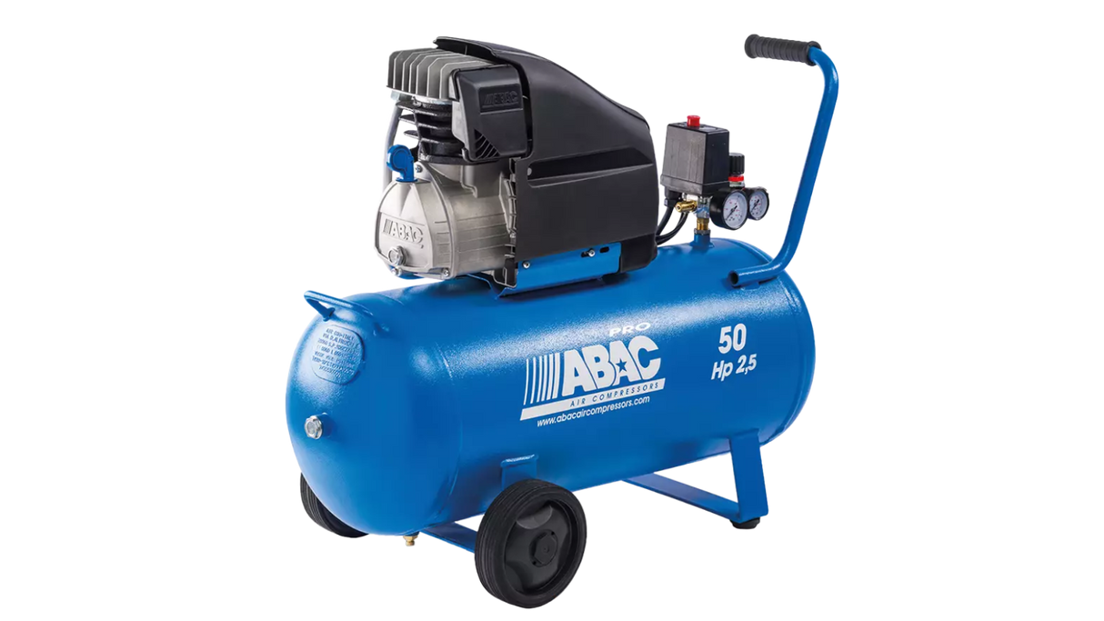 ABAC Compressore Aria 50 L 2 HP 10 Bar - Montecarlo L20