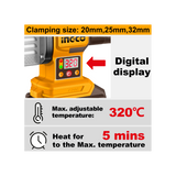 INGCO – Polifusore a Batteria 0–320° Litio 20V – PTWTLI2018 – Solo Corpo