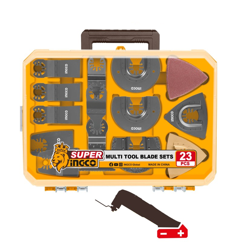 INGCO Set 23 lame universali per seghetti multifunzione - AKTMT2301