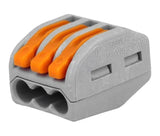 Morsetto elettrico compact a leve – Confezione da 6 pezzi