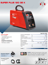 STAYER Super Plus 120 GE K inverter welding machine