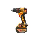 INGCO – Trapano Percussione Brushless 42V | 69Nm | Kit Batteria + 47 Accessori