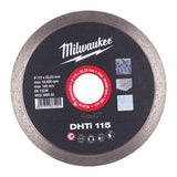 DHTi-Diamanttrennscheibe 115 mm für Keramik – Milwaukee 