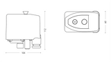 Luftdruckschalter für 14'' 4-Wege-Kompressoren PMA12