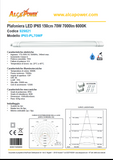 IP65 LED Deckenleuchte 150cm 70W 7000lm 6000K 