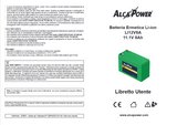 Hermetische Li-Ionen-Batterie 11,1 V 8 A - ALCAPOWER 