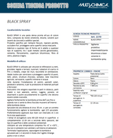 Schwarzes schützendes Bitumen-Abdichtungsspray 500 ml