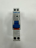 Differential magnetothermal switch 2 modules 1P+N 30mA 4.5kA Curve C Type A - CHINT