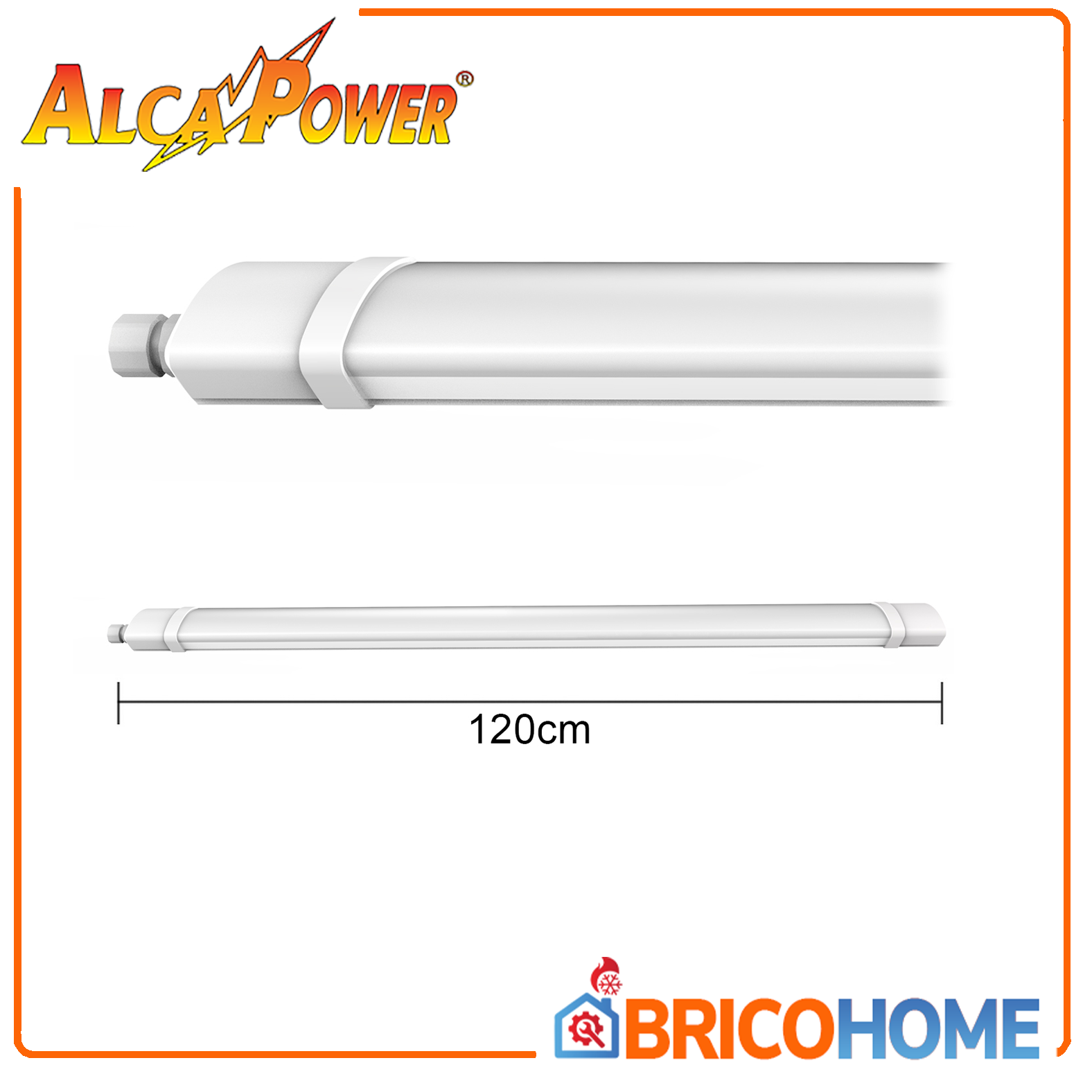 IP65 LED ceiling light 120cm 60W 6000lm 4000K
