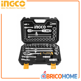Set mit 25 1/2-Zoll-Steckschlüsselzubehör im Koffer – INGCO 
