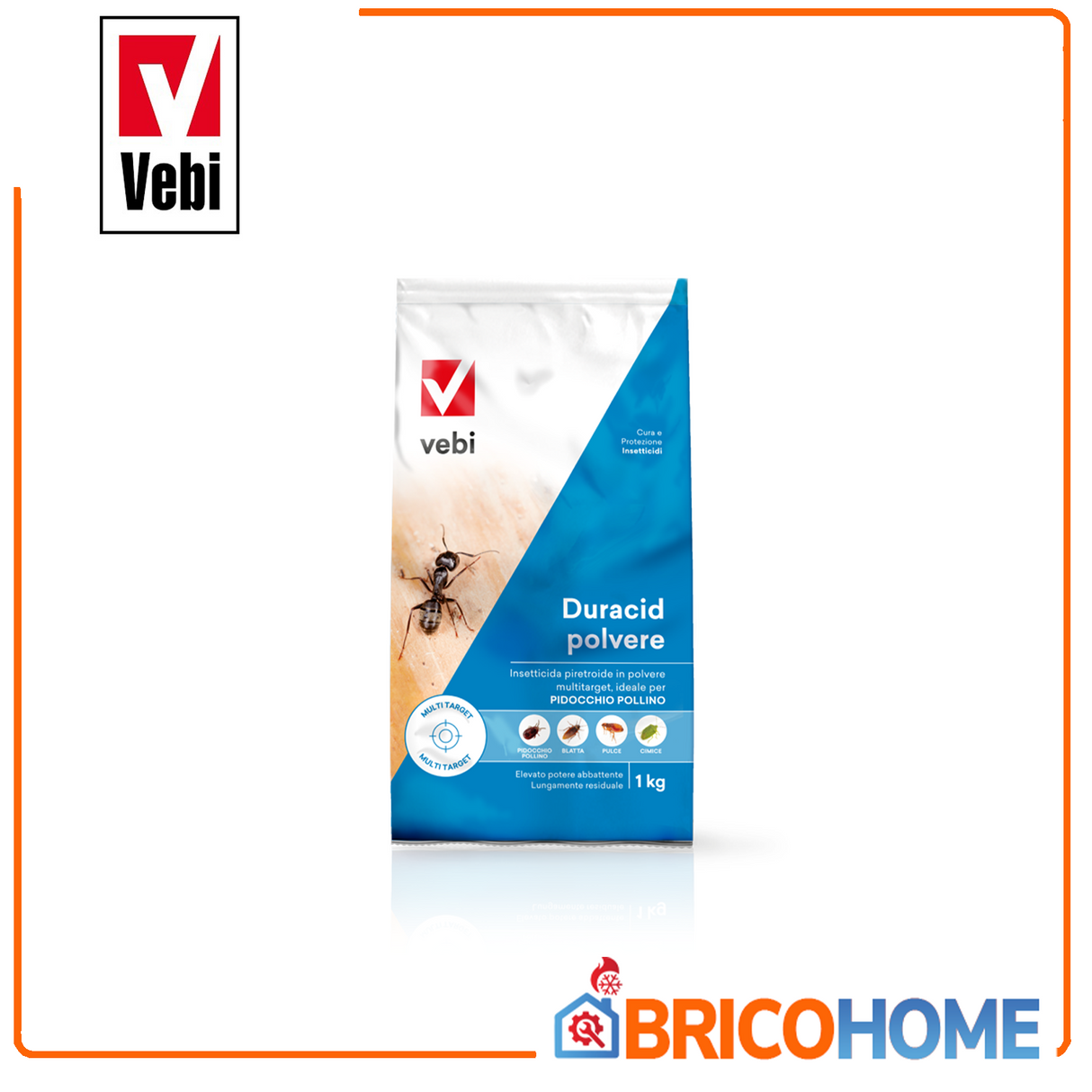 DURACID VEBI ready-to-use powdered pyrethroid insecticide 
