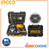 PRO 2000W hot air gun with INGCO case and accessories