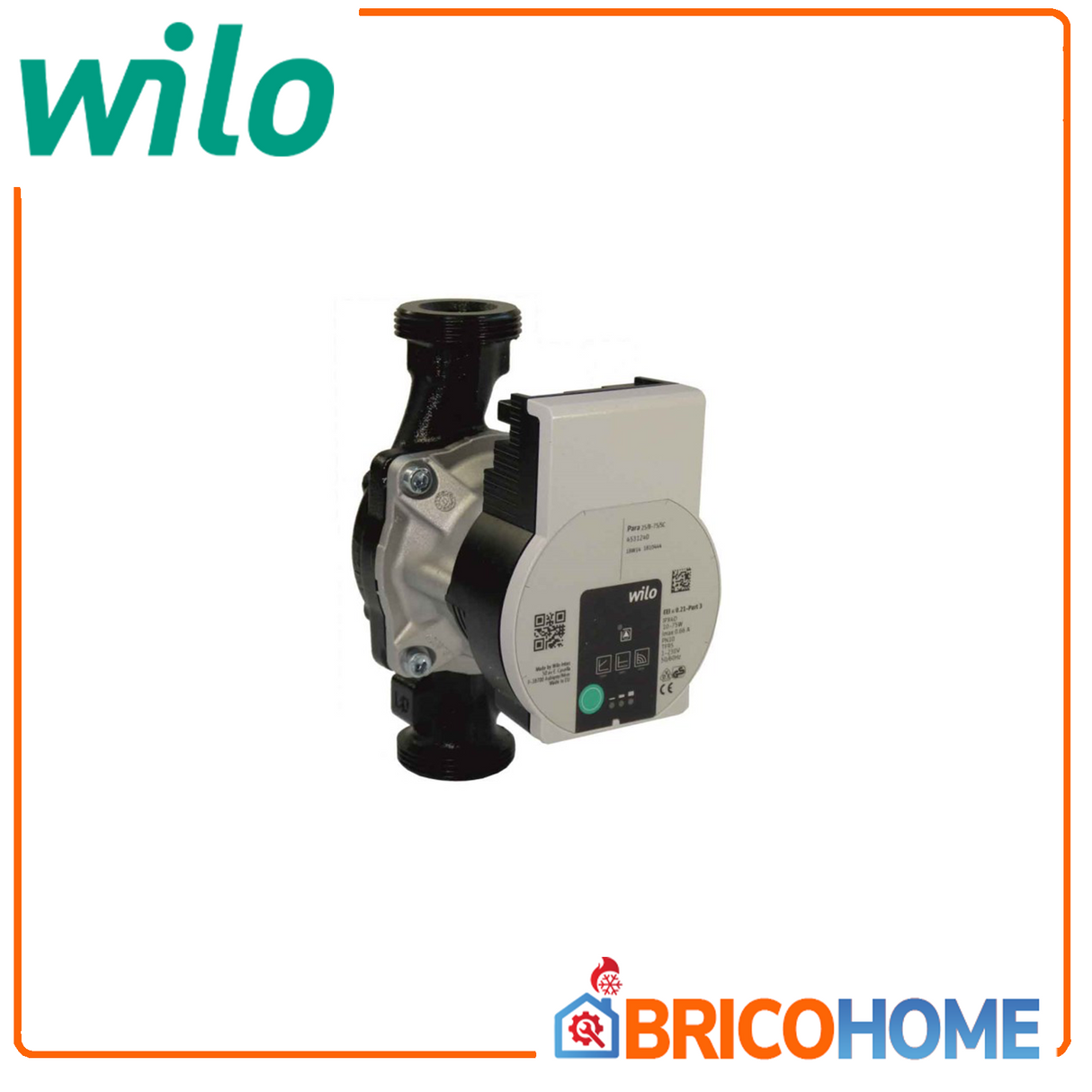 WILO Inverter-Umwälzpumpe Para 25/8 SC innen 180 mm