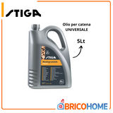 STIGA OIL Schutzschmiermittel für Ketten- und Schwertkettensägen Professional 5 Liter 