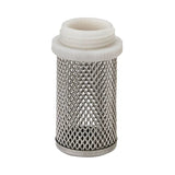 Stainless steel strainer for 3/4" foot and check valves -EUROPA®