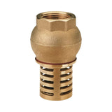 Foot valve in brass 1" 1/4 - ITAP