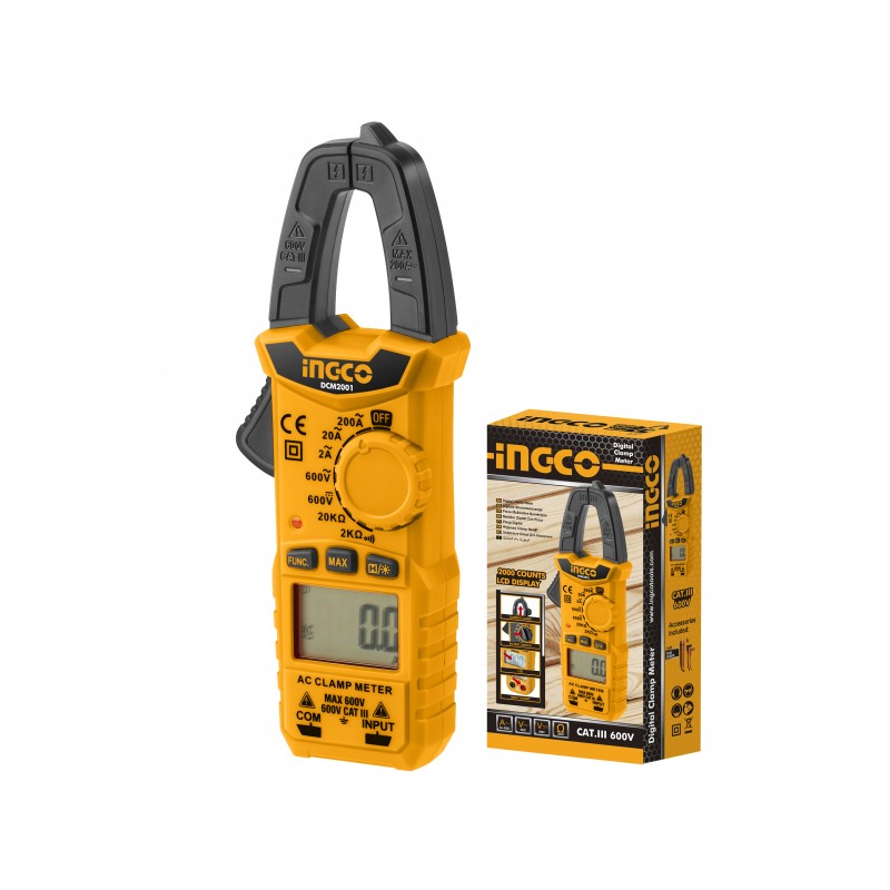 Digital Multimeter with INGCO Clamp