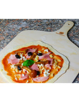 Pizzaschaufel aus Birkenholz, Maße 41x33 cm, Dicke 0,6 mm 